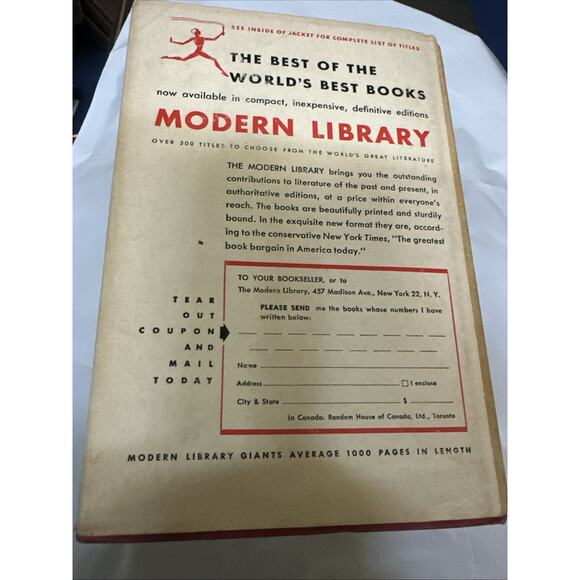 Lord Jim by Joseph Conrad, published by The Modern Library in 1931 Antique - Picture 6 of 6